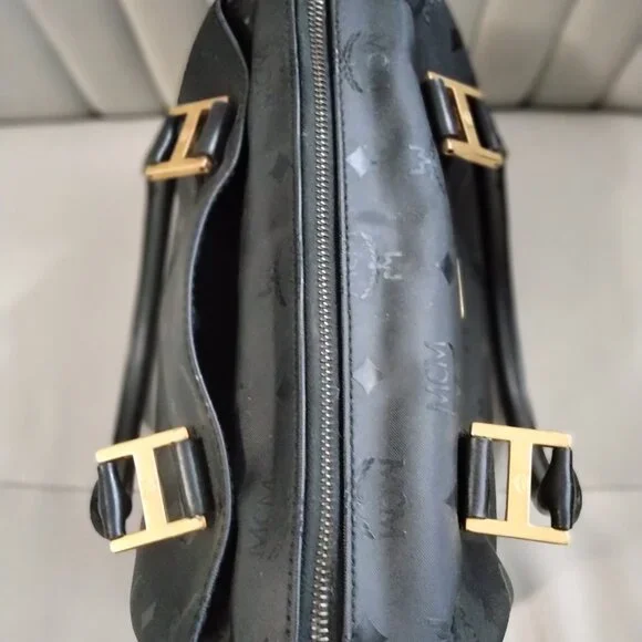 MCM Black Boston Bag - Picture 4 of 9